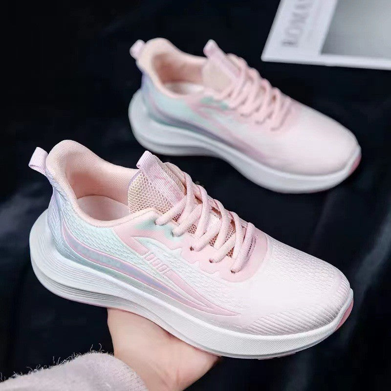 Women'S Sports Shoes, New Summer Running Shoes, Shock-Absorbing Shoes, Soft-Soled Mesh Casual Shoes, Breathable Running Shoes, Women Shoes, Sneakers