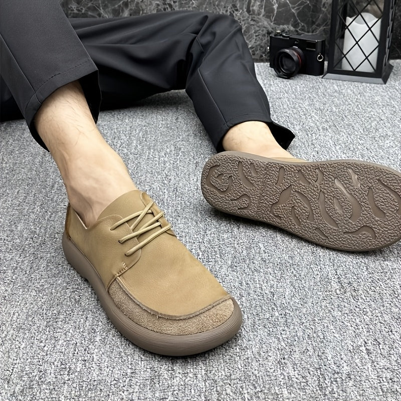Men'S Breathable Platform Vintage Casual Shoes 2026 New Summer Trendy Versatile