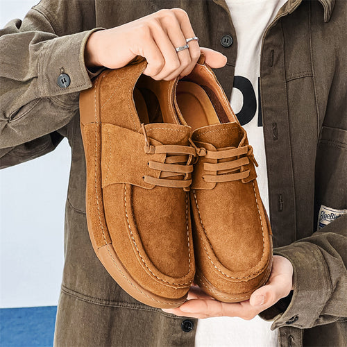 2026 Loafers, Shoes, Elastic Shoelaces, Comfortable and Versatile, Breathable Lining, Deodorizing and Sweat-absorbing Moccasins-3779