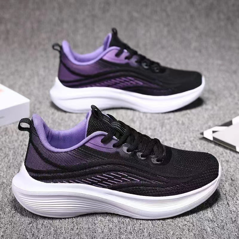 Women'S Sports Shoes, New Summer Running Shoes, Shock-Absorbing Shoes, Soft-Soled Mesh Casual Shoes, Breathable Running Shoes, Women Shoes, Sneakers