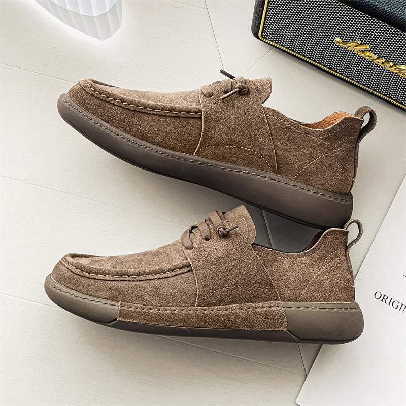 2026 Loafers, Shoes, Elastic Shoelaces, Comfortable and Versatile, Breathable Lining, Deodorizing and Sweat-absorbing Moccasins-3779
