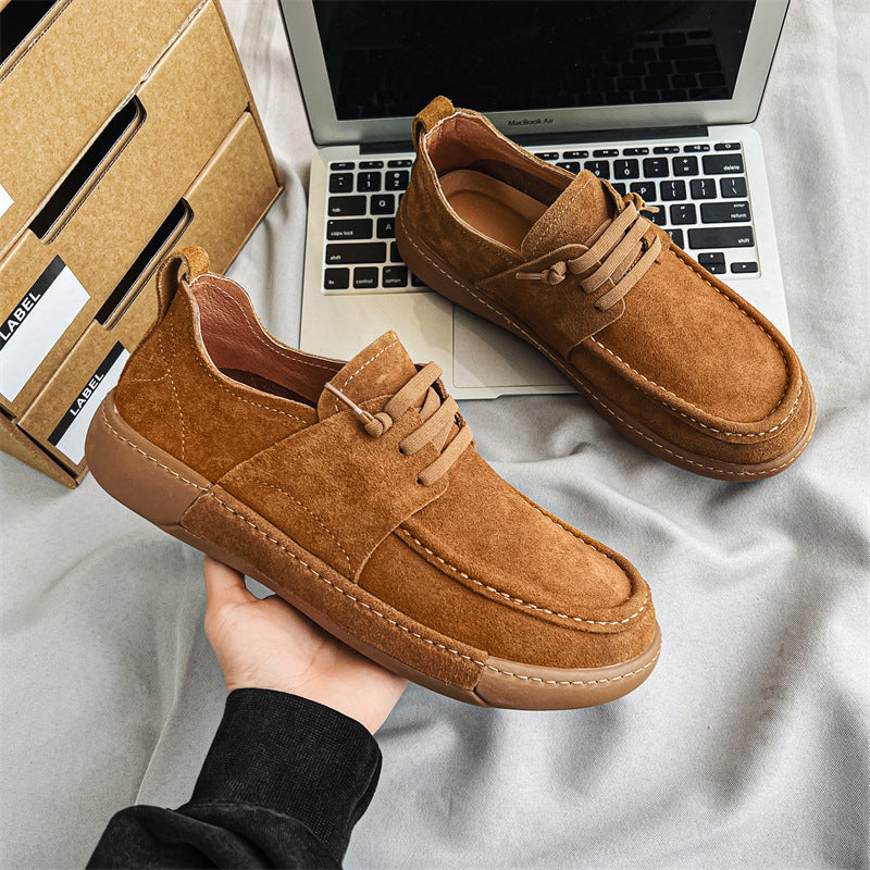 2026 Loafers, Shoes, Elastic Shoelaces, Comfortable and Versatile, Breathable Lining, Deodorizing and Sweat-absorbing Moccasins-3779