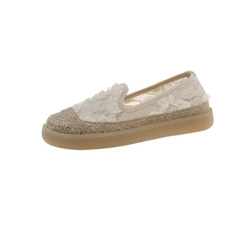 Women'S New Summer Mesh Breathable Slip-On Flat Casual Shoes, Mary Jane Fisherman Shoes, Women Shoes