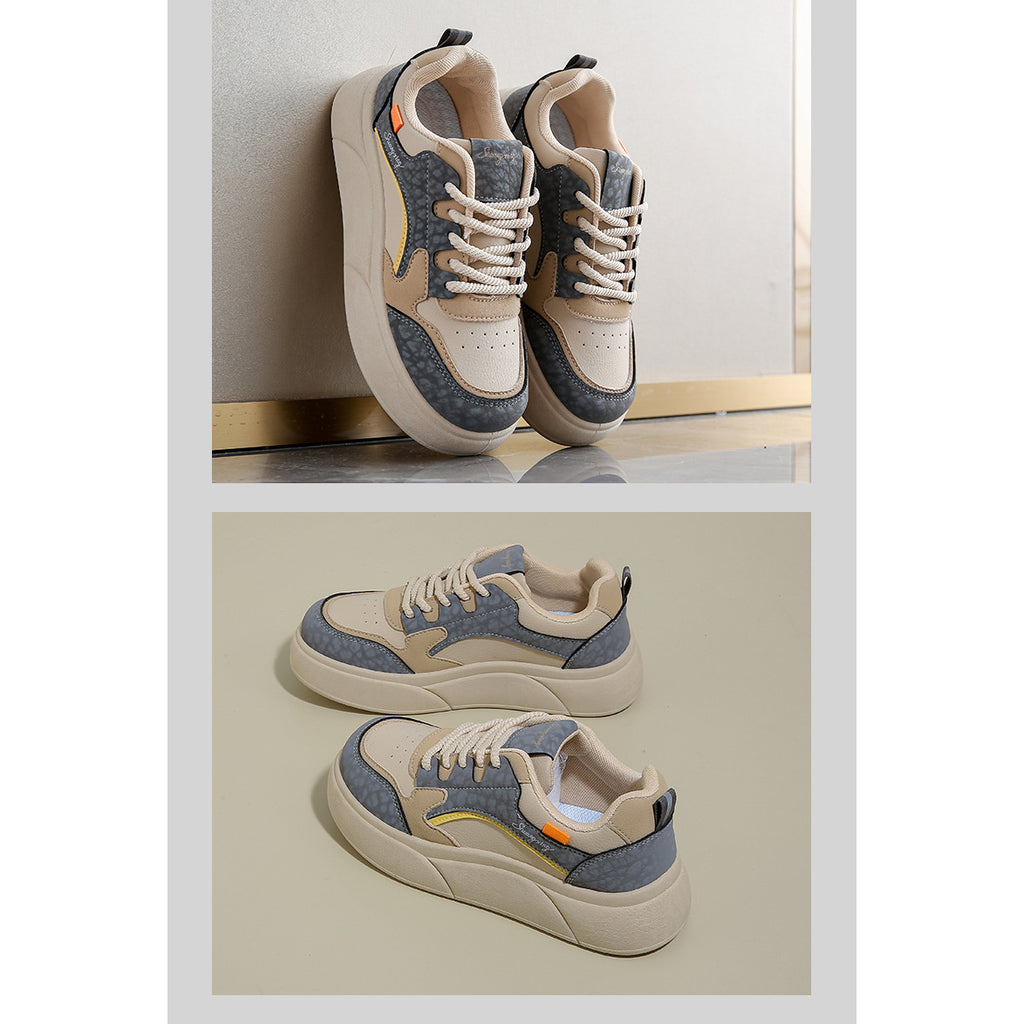 Women's Sneakers 2026 Autumn New Women's Shoes Student Thick-soled Wear-resistant Casual Versatile Sports Shoes, Women Shoes