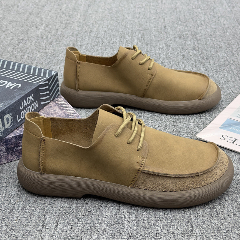 Men'S Breathable Platform Vintage Casual Shoes 2026 New Summer Trendy Versatile