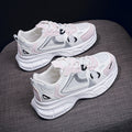 Women's Dad Shoes 2026 New Spring Breathable Mesh Sneakers, Korean Style Versatile Thick-soled Casual Running Shoes Women, Women Shoes